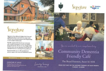 Dementia Friendly Cafe
